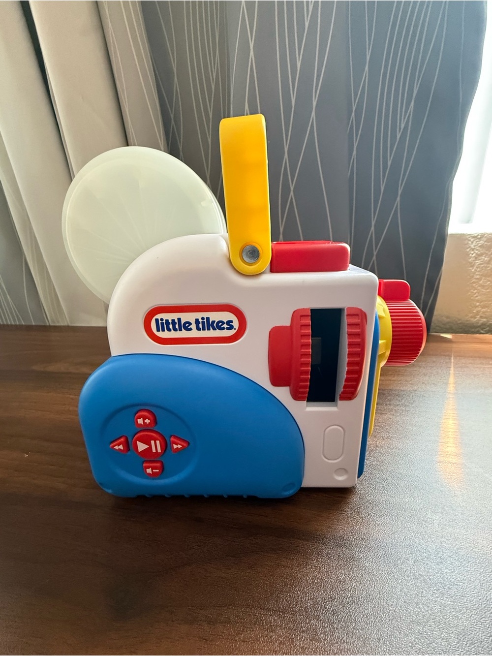 Blue and White Kids Toy Projector - Play & Learn
